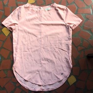 Abercrombie coral pink shirt in xs